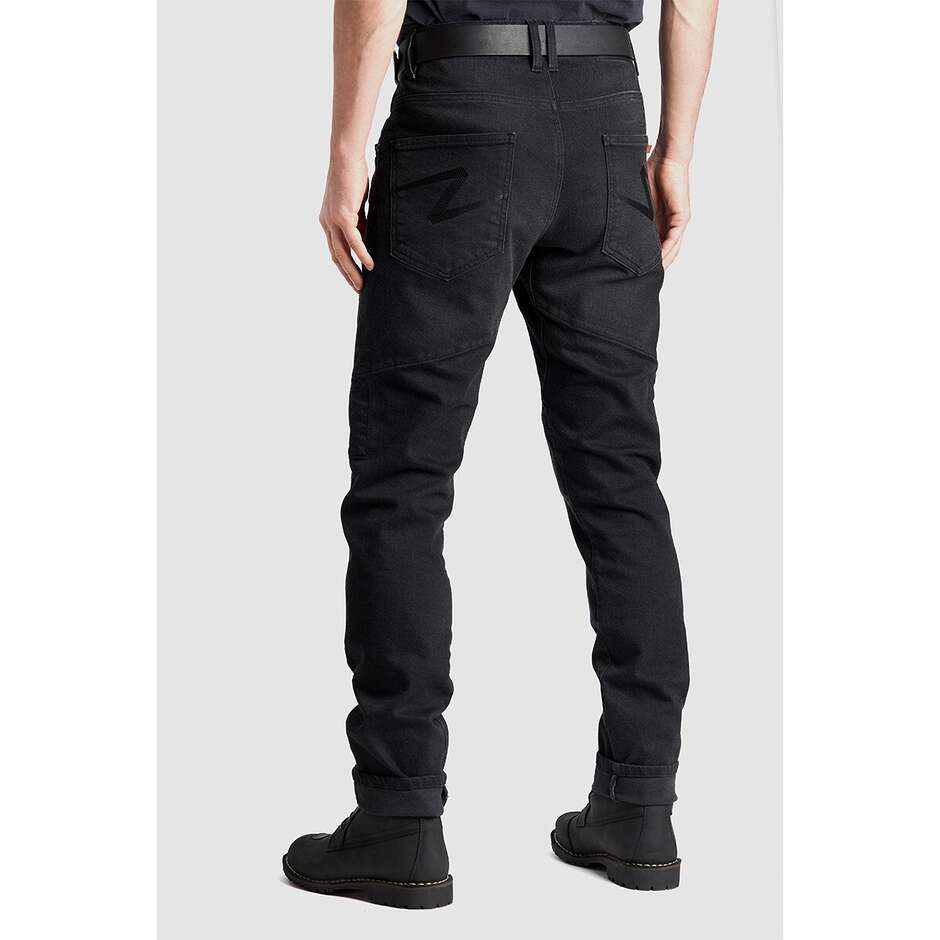 Pando Moto Men's Slim-Fit Cordura and UHMWPE Motorcycle Jeans - BOSS DYN 01 - L34