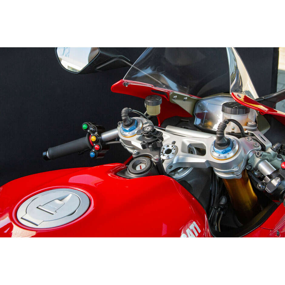 PANIGALE Key Switch Mount Compatible with Ducati Panigale 899, 959, V2, 1199, 1299, V4