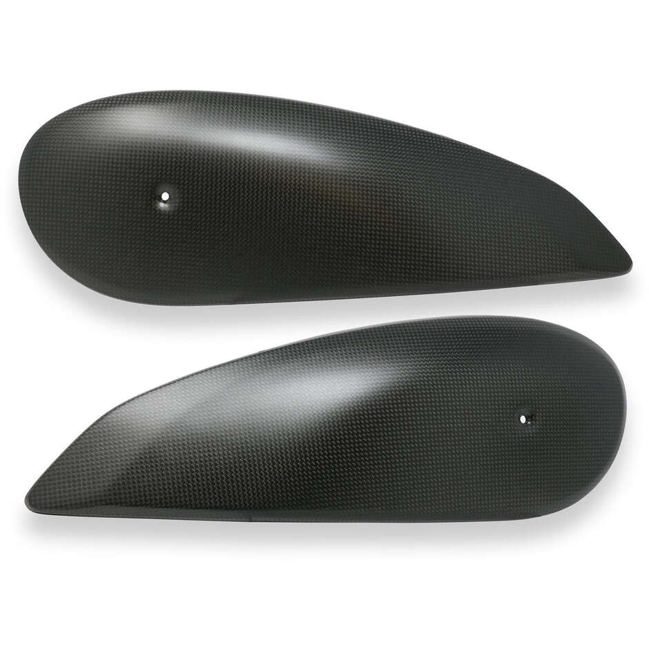 Panneaux latéraux de réservoir Ducati Scrambler - Carbone mat CNC Racing ZA974 Matt