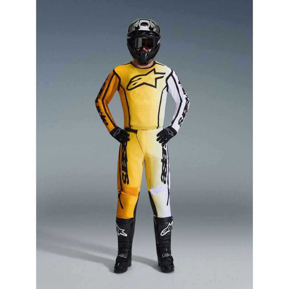 Pantalon Alpinestars Fluid Apex Cross Enduro Jaune/Noir