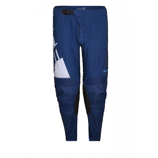 Pantalon Cross Cross Enduro Acerbis LTD Sasansi Bleu Blanc