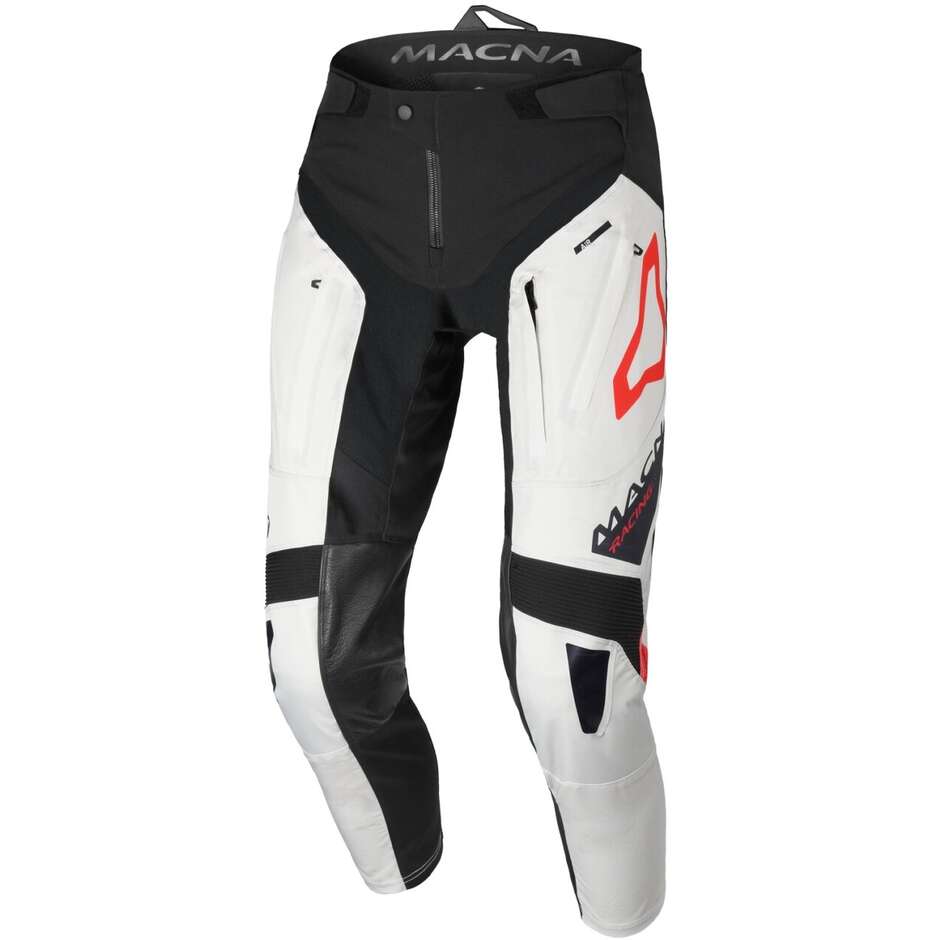 Pantalon cross Macna Chameleon-1 gris bleu rouge