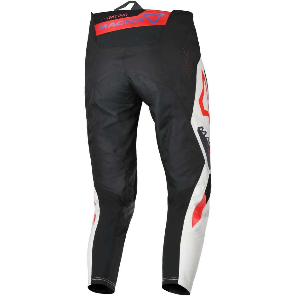 Pantalon cross Macna Chameleon-1 gris bleu rouge