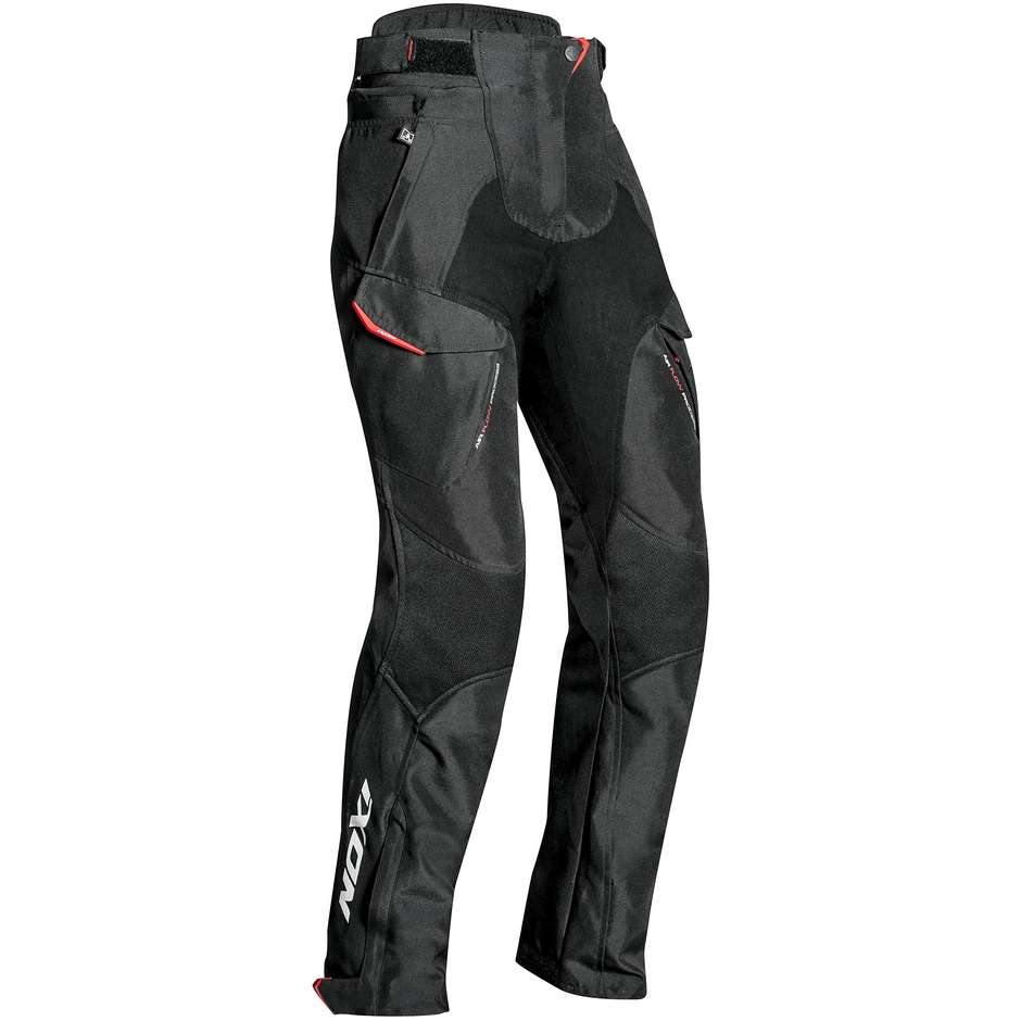 Pantalon de moto 3in1 pour femmes techniciens en tissu Ixon Crosstour Lady noir