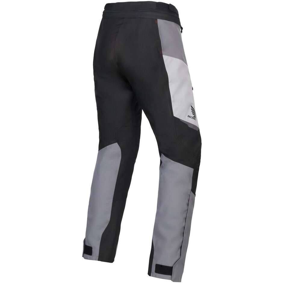 Pantalon de moto Alpinestars HONDA STELLA ST-1 WP pour femme, gris glacier, gris foncé, noir