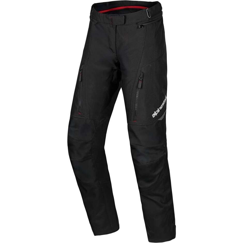 Pantalon de moto Alpinestars Honda STELLA ST-1 WP pour femme, noir