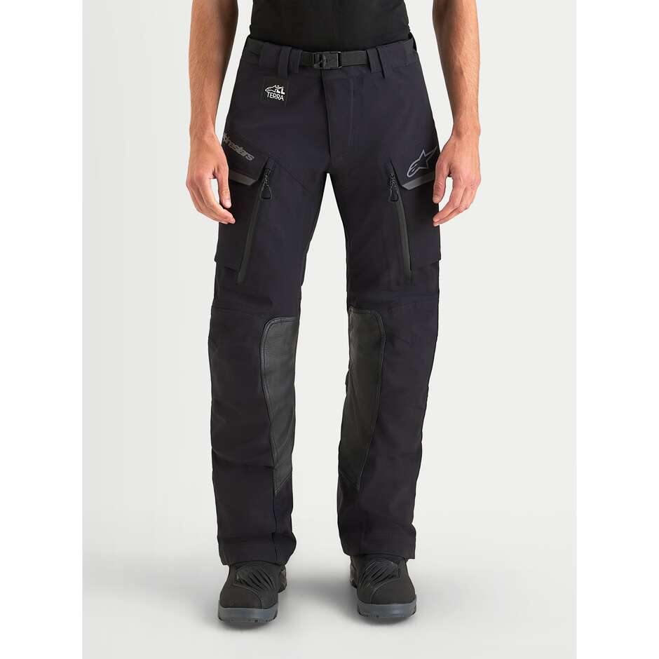 Pantalon de moto Alpinestars MAXDURA DRYSTAR XF LAMINÉ Noir/Gris foncé