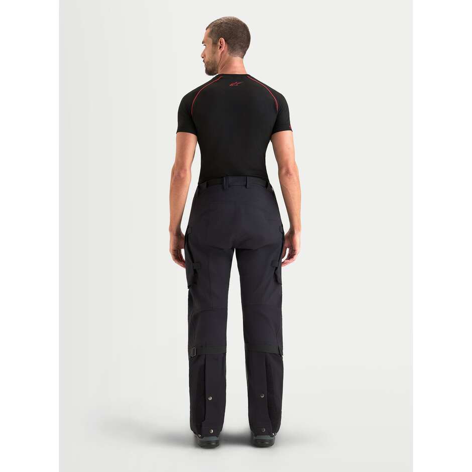 Pantalon de moto Alpinestars MAXDURA DRYSTAR XF LAMINÉ Noir/Gris foncé