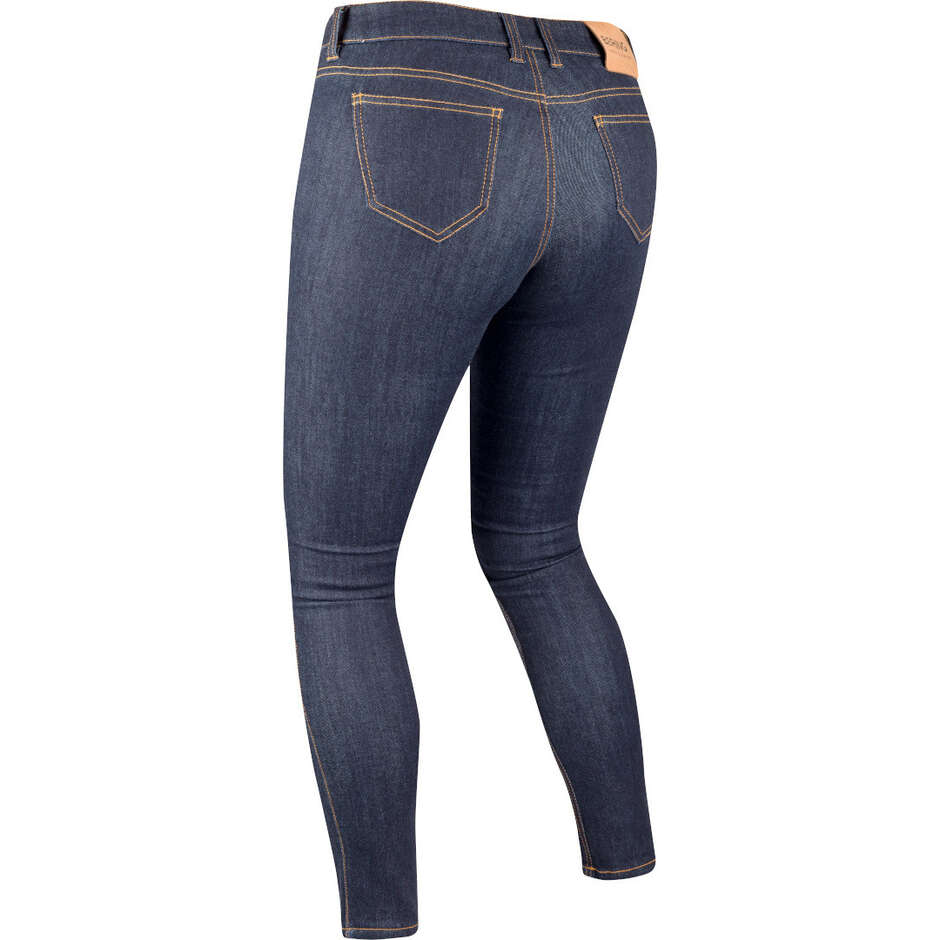 Pantalon de moto Bering LADY TRUST Slim Bleu pour femme