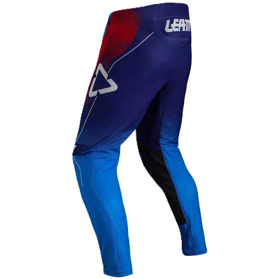 Pantalon de moto bleu IKS Leatt 5.5