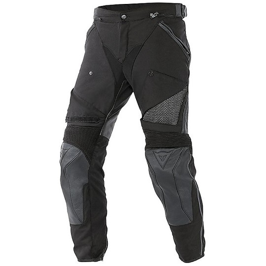 Pantalon de moto en cuir et tissu Dainese modèle Horizon