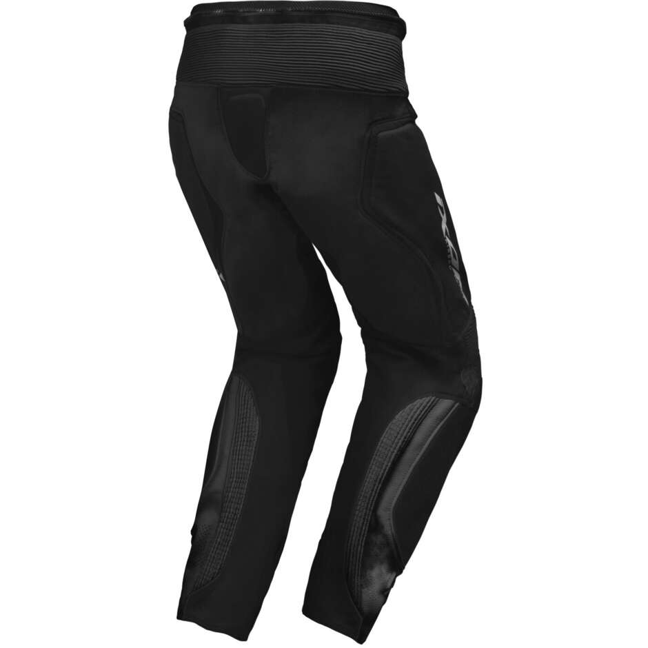 Pantalon de moto en cuir Ixon VENDETTA PT EVO Noir