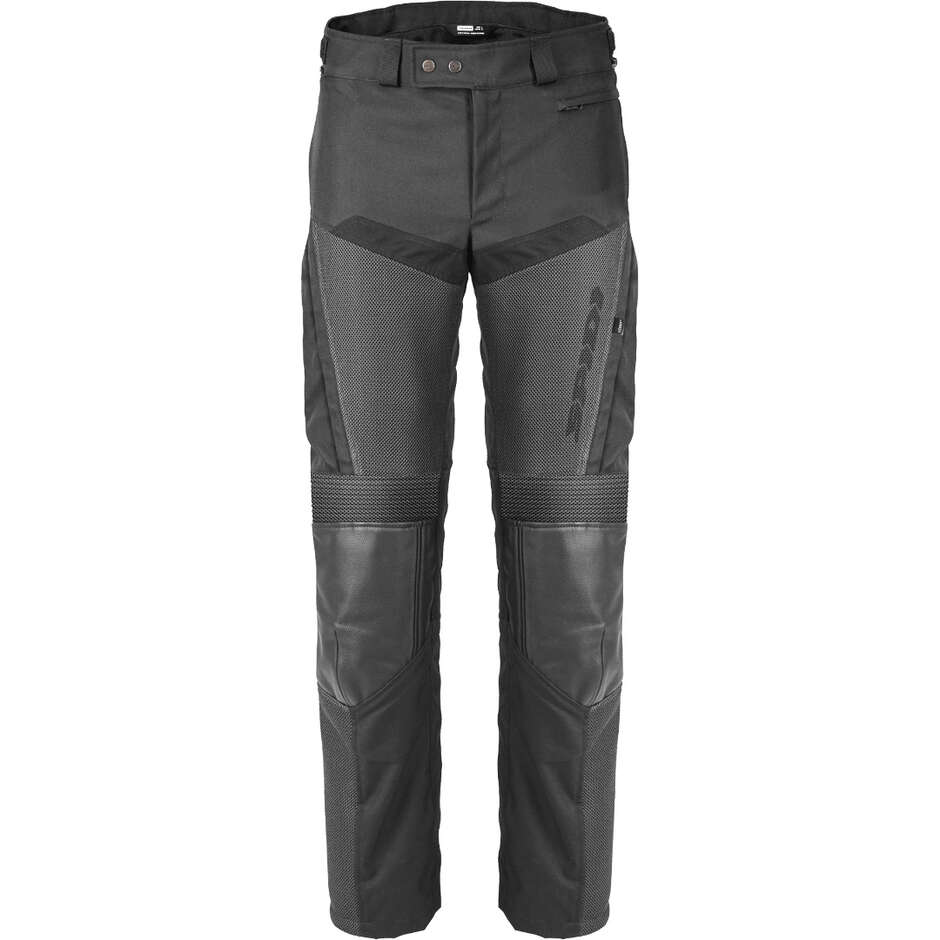 Pantalon de moto en cuir Spidi VENT PRO PANTS Noir