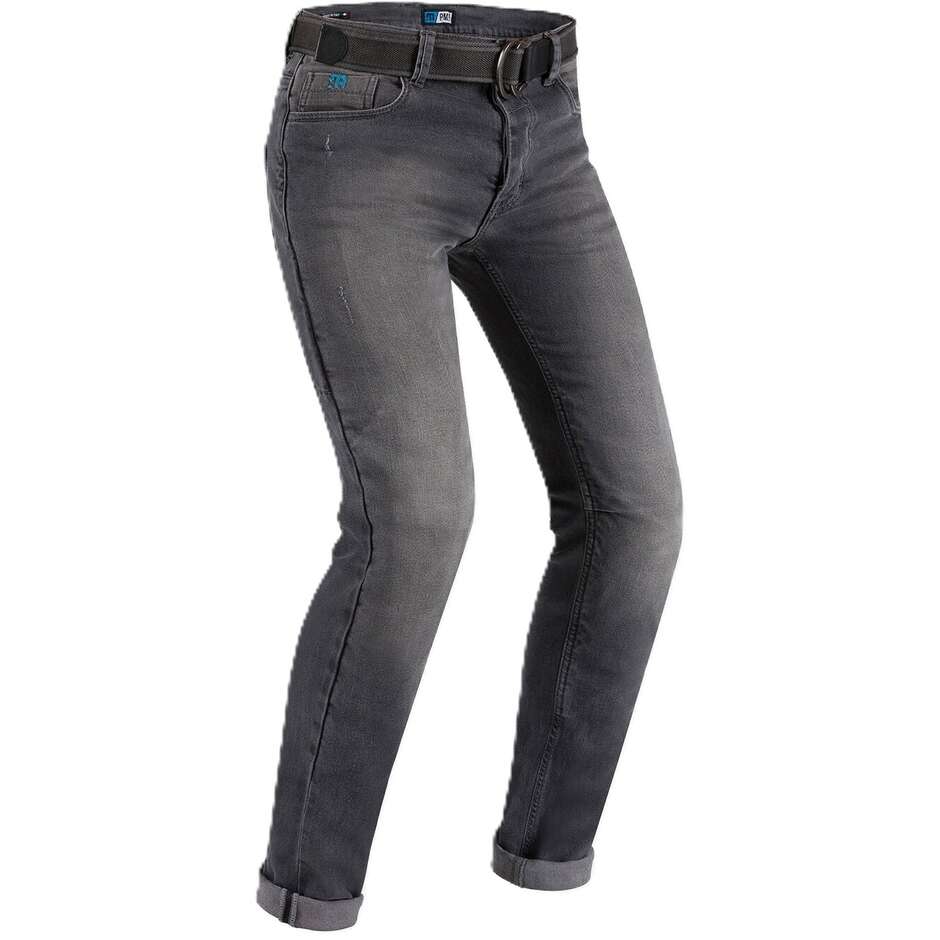 Jeans Motorcycle Pants Pmj CAFERACER Grey