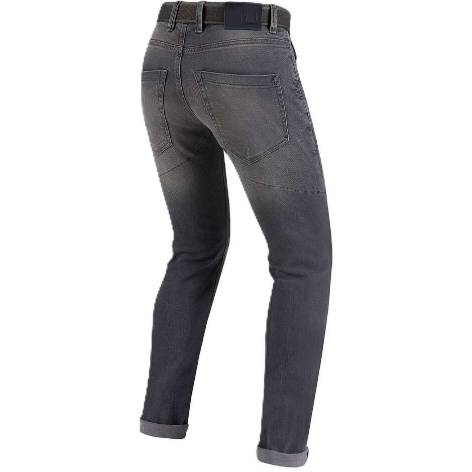 Jeans Motorcycle Pants Pmj CAFERACER Grey