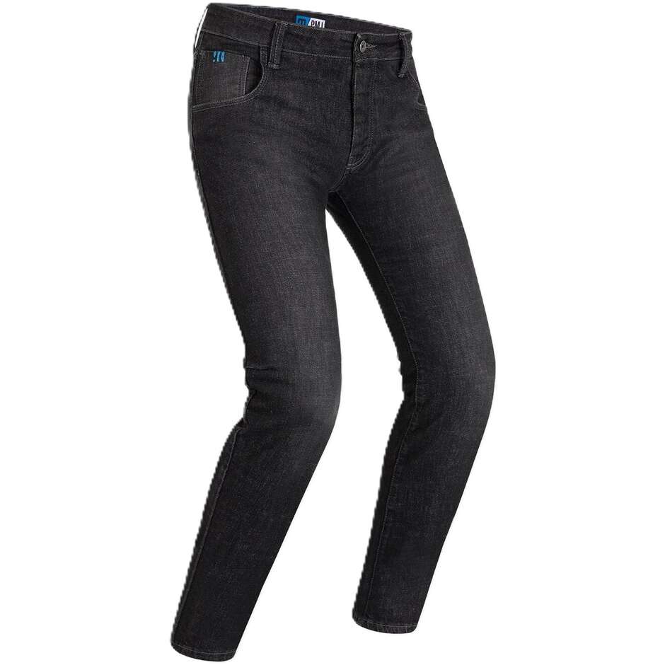 Pantalon de moto en jean Pmj RIDER MAN Noir