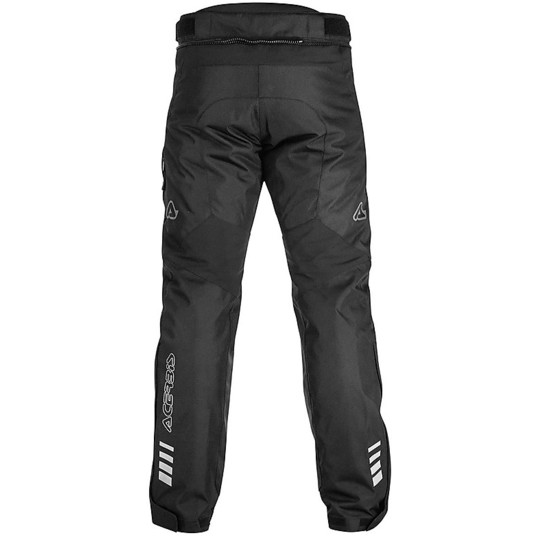 Pantalon de moto en tissu Acerbis Adventure Baggy Black Touring