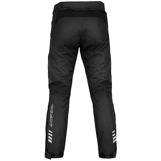 Pantalon de moto en tissu Acerbis Adventure Black Touring
