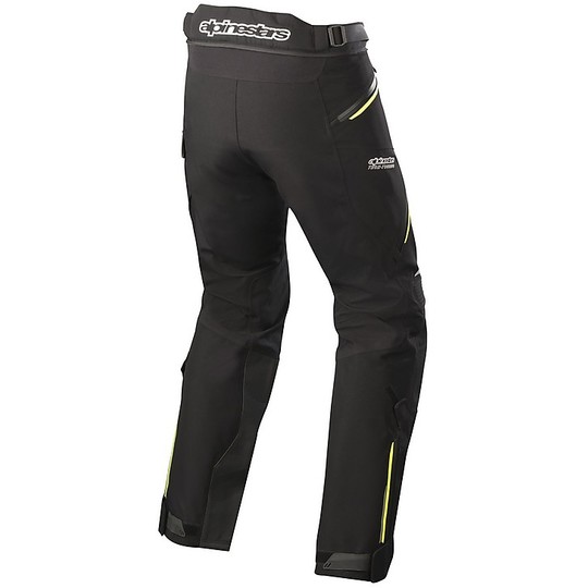 Pantalon de moto en tissu Alpinestars Big Sur Pro Gore-Tex noir jaune fluo