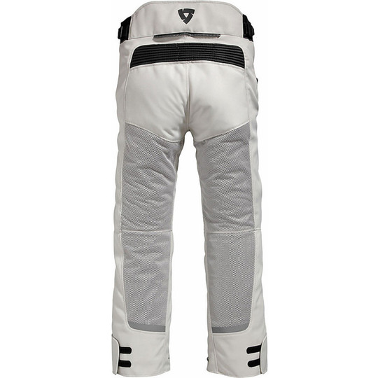 Pantalon de moto en tissu extensible Rev'it Tornado Silver