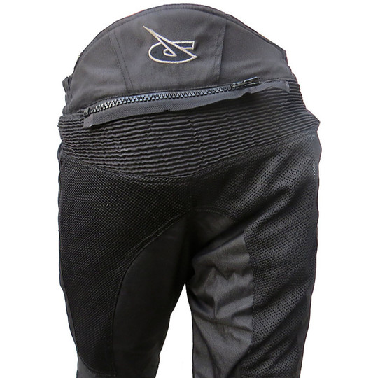 Pantalon de moto en tissu perforé juge l'été 3 couches pour toutes les saisons