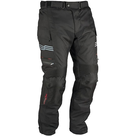 Pantalon de moto en tissu technique A-pro modèle Toktam noir
