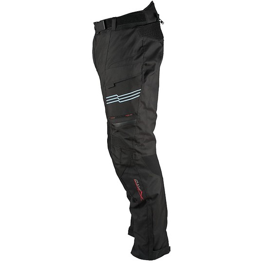 Pantalon de moto en tissu technique A-pro modèle Toktam noir