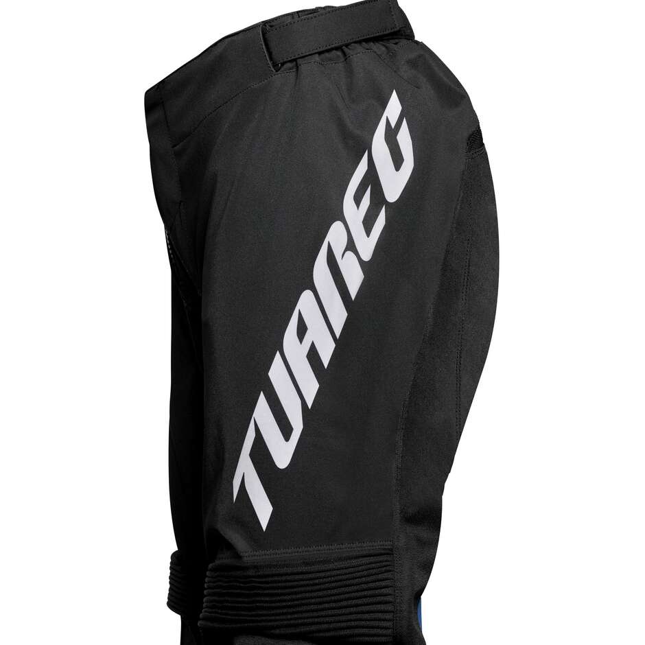 Pantalon de moto enduro APRILIA Touareg Noir Bleu
