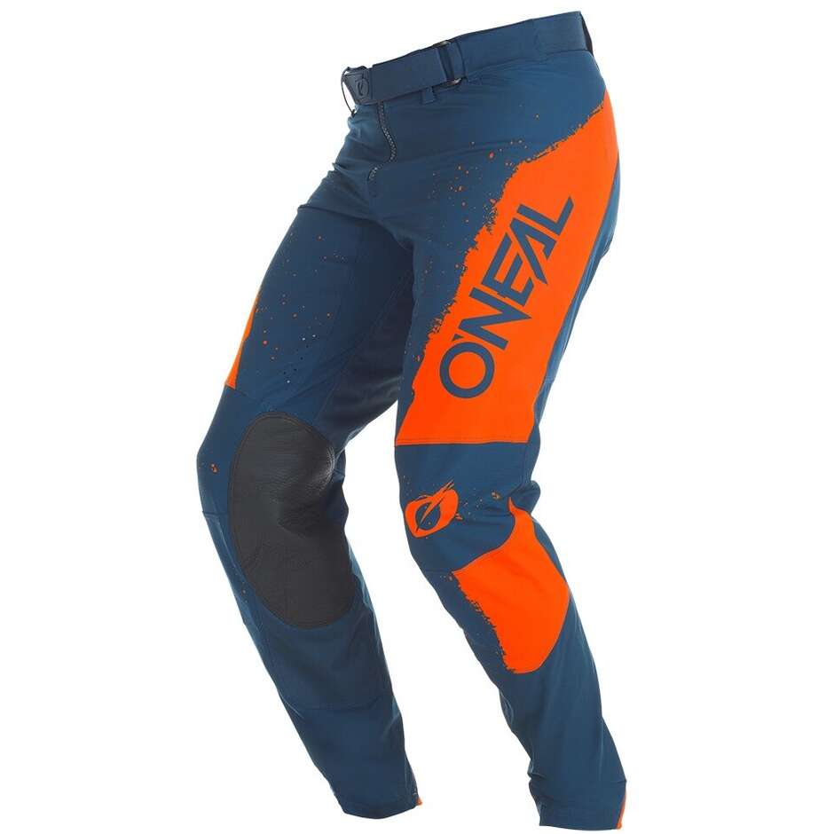 Pantalon de moto enduro Oneal MAYHEM PAINT V.27 Bleu Orange Cross
