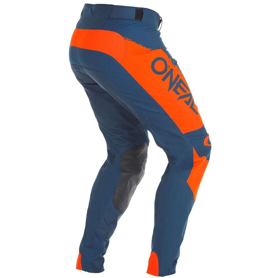 Pantalon de moto enduro Oneal MAYHEM PAINT V.27 Bleu Orange Cross
