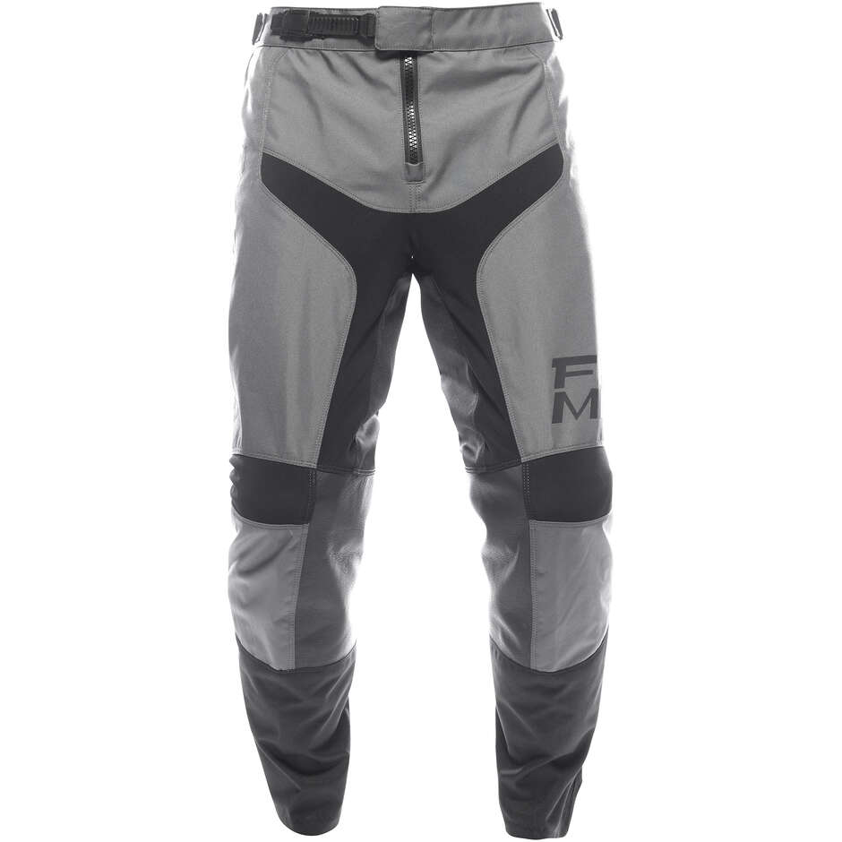 Pantalon de moto Fasthouse Metodo Carbon Cross gris et noir