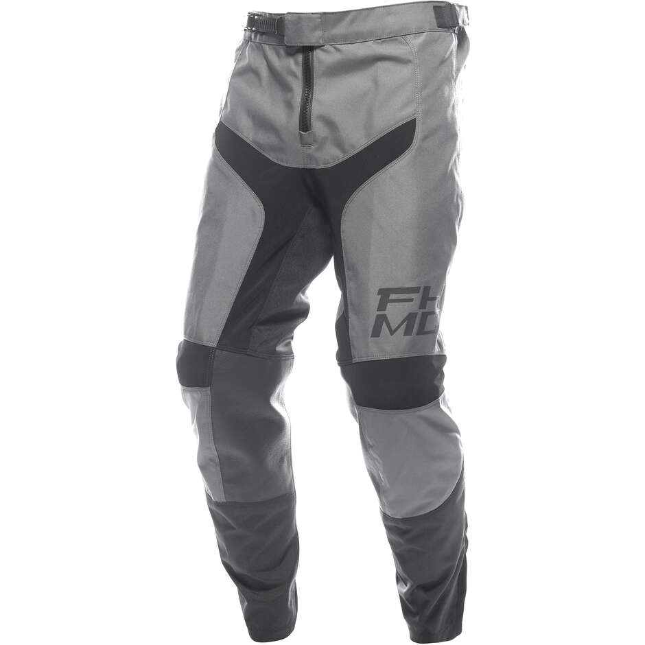 Pantalon de moto Fasthouse Metodo Carbon Cross gris et noir
