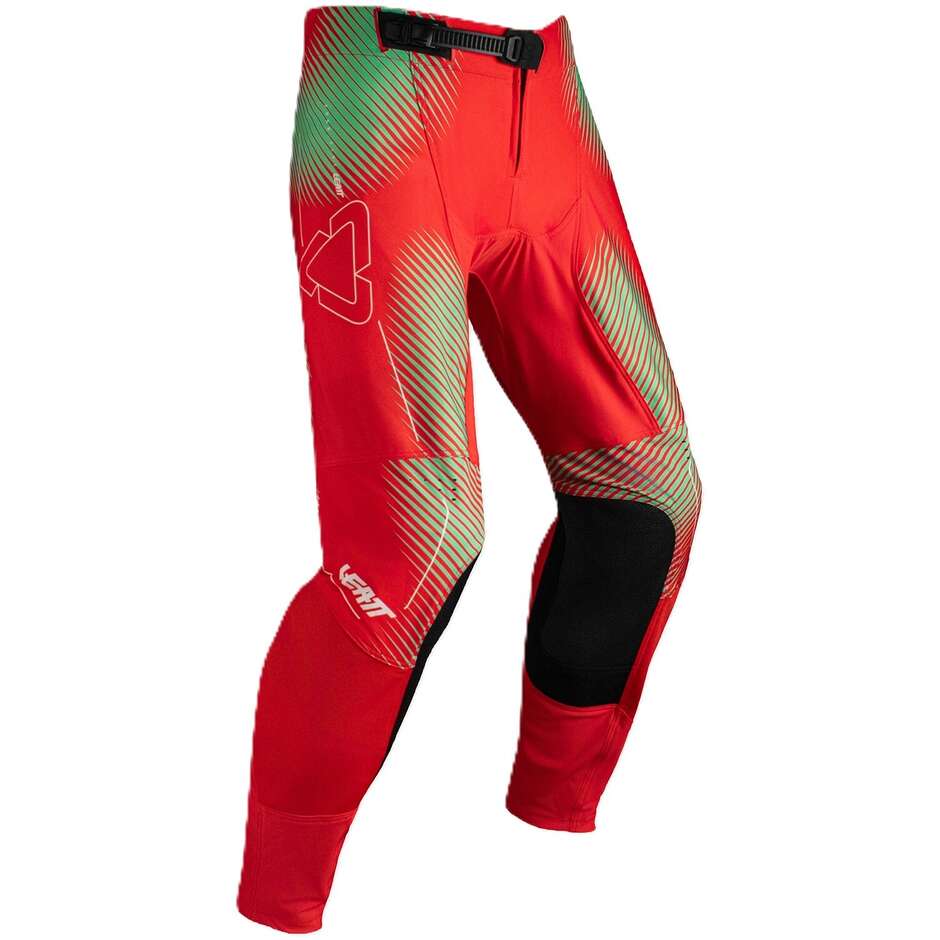 Pantalon de moto Leatt 4.5 rouge