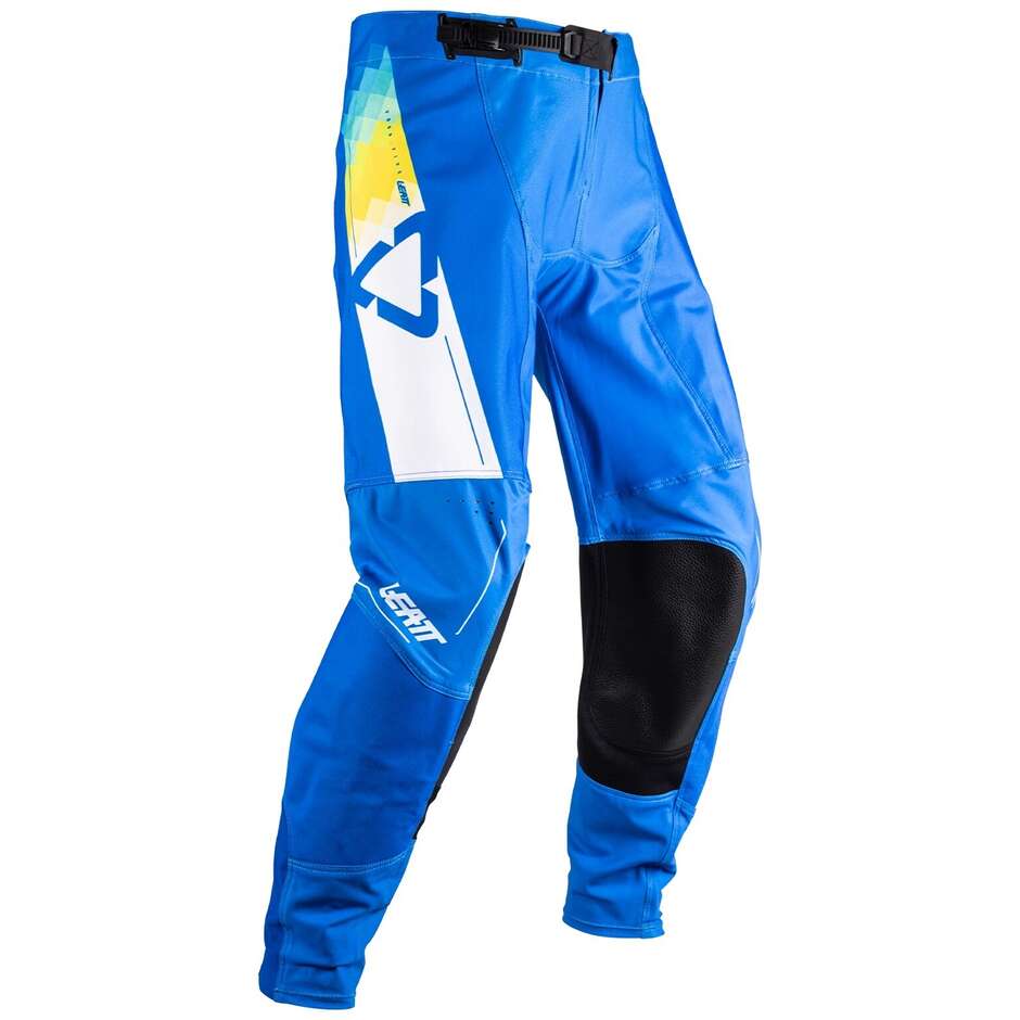 Pantalon de moto Leatt Pixel Blue 4.5 V26