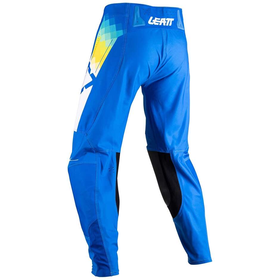 Pantalon de moto Leatt Pixel Blue 4.5 V26