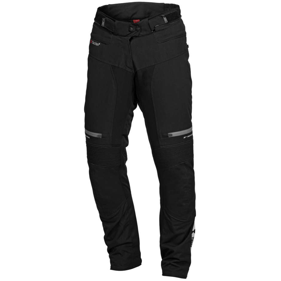 Pantalon de moto raccourci pour femme en tissu noir Ixs Tour PUERTO-ST