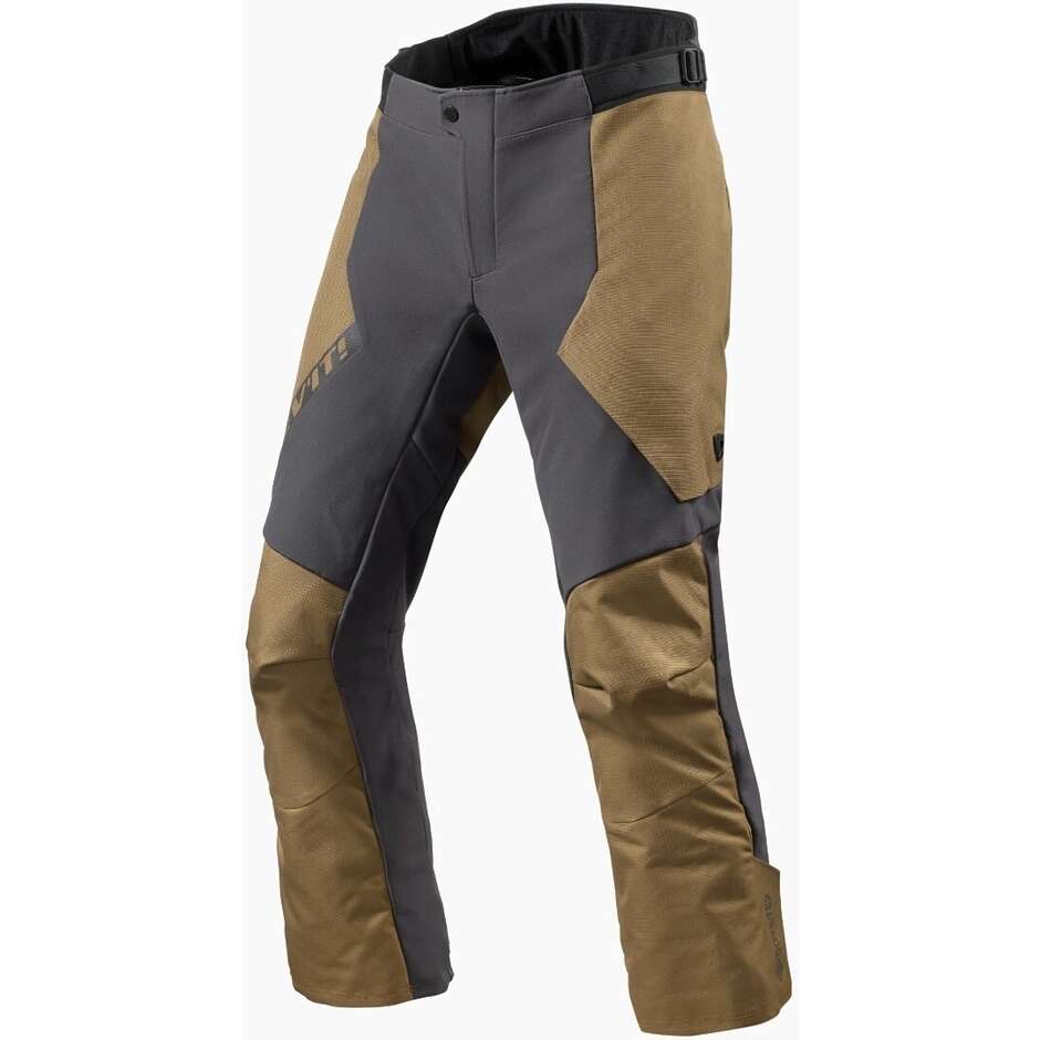Pantalon de moto Rev'it Potential GTX marron gris court