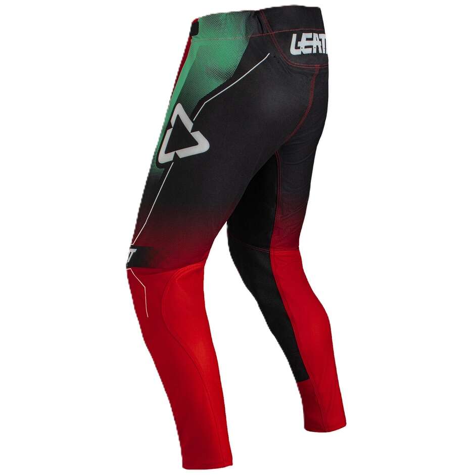 Pantalon de moto rouge IKS Leatt 5.5
