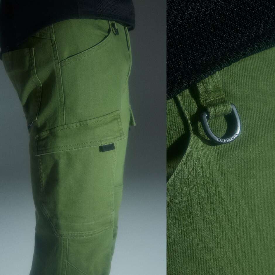 Pantalon de moto Spidi PATHFINDER 2 CARGO TECH vert