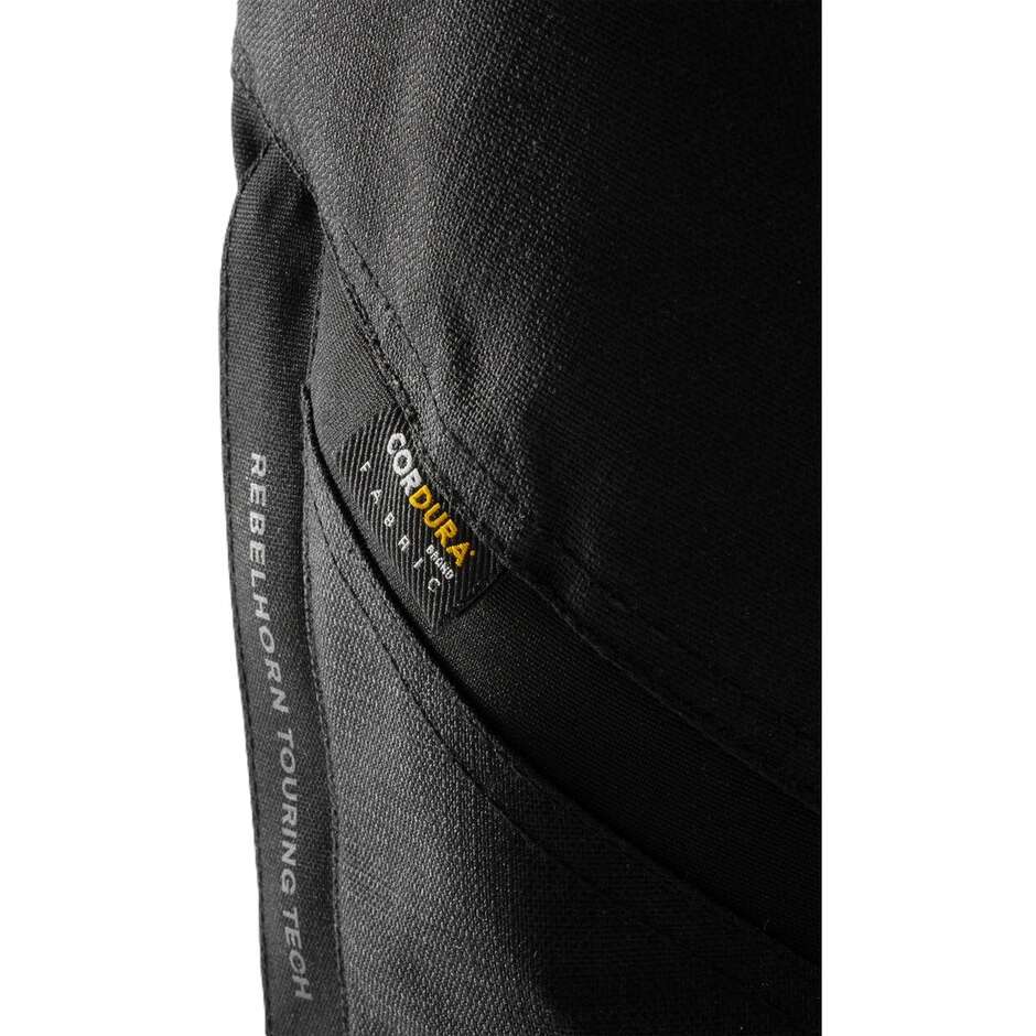 Pantalon de moto textile noir REBELHORN HARDY 3.0