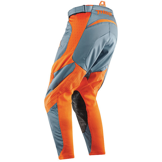 Pantalon de Moto Thor Core Orbit 2015 Cross Enduro Gris Orange Ktm
