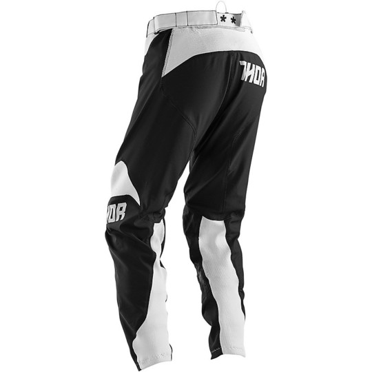 Pantalon de Moto Thor Prime 2016 Squad Cross Enduro Noir Blanc