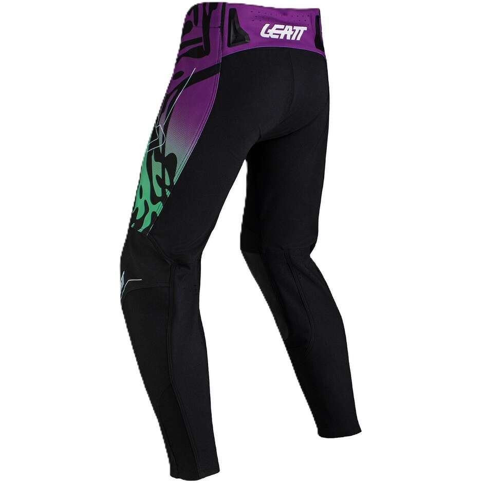 Pantalon de moto violet Leatt 4.5