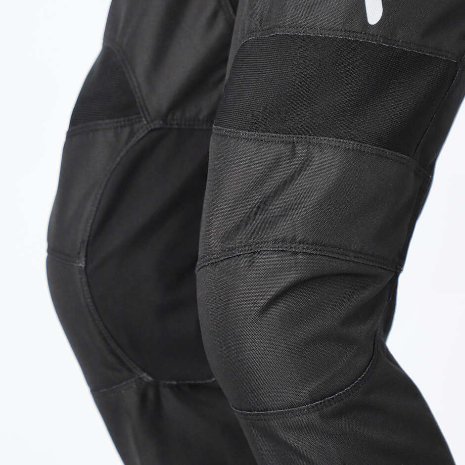 Pantalon de motocross Acerbis MX LINEAR KID pour enfant, noir et blanc
