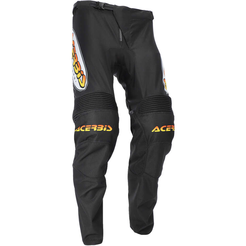 Pantalon de motocross enduro Acerbis MX TRACK INC. Black 2