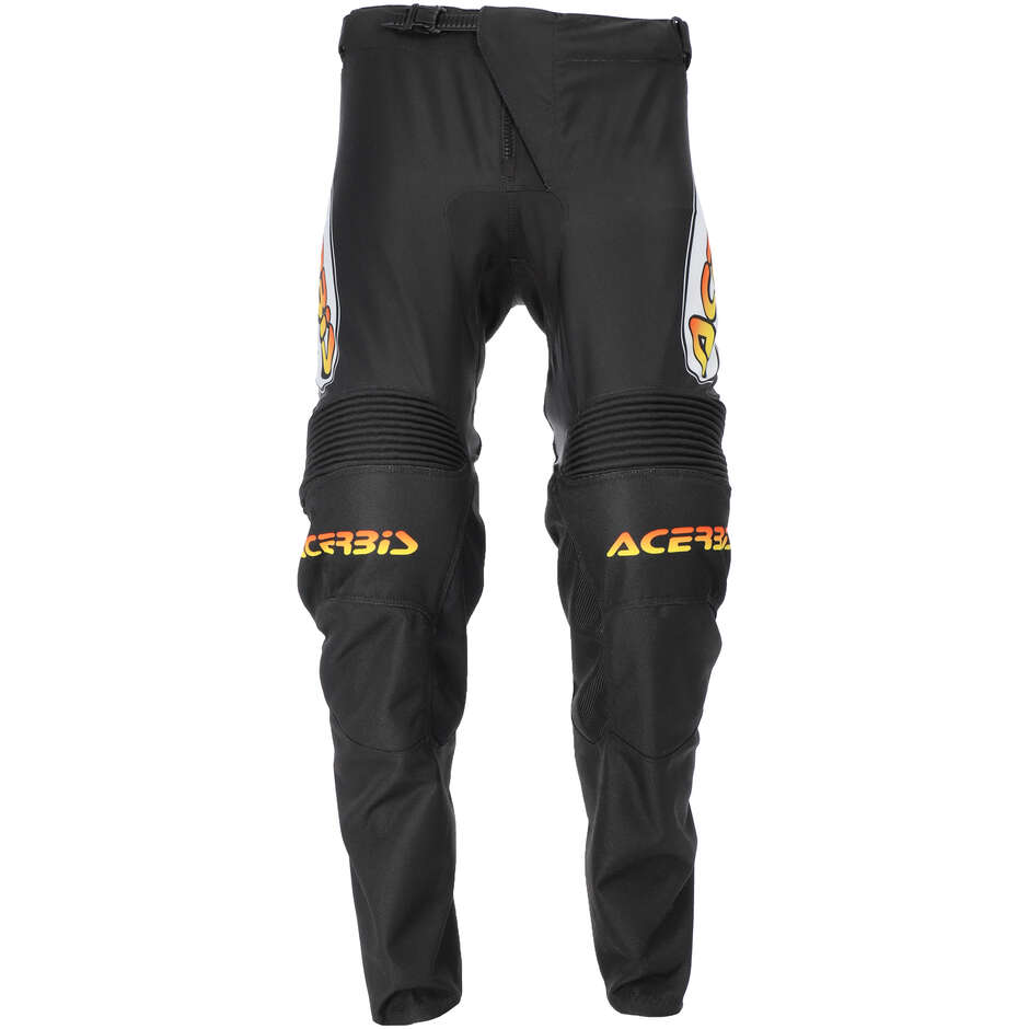 Pantalon de motocross enduro Acerbis MX TRACK INC. Black 2