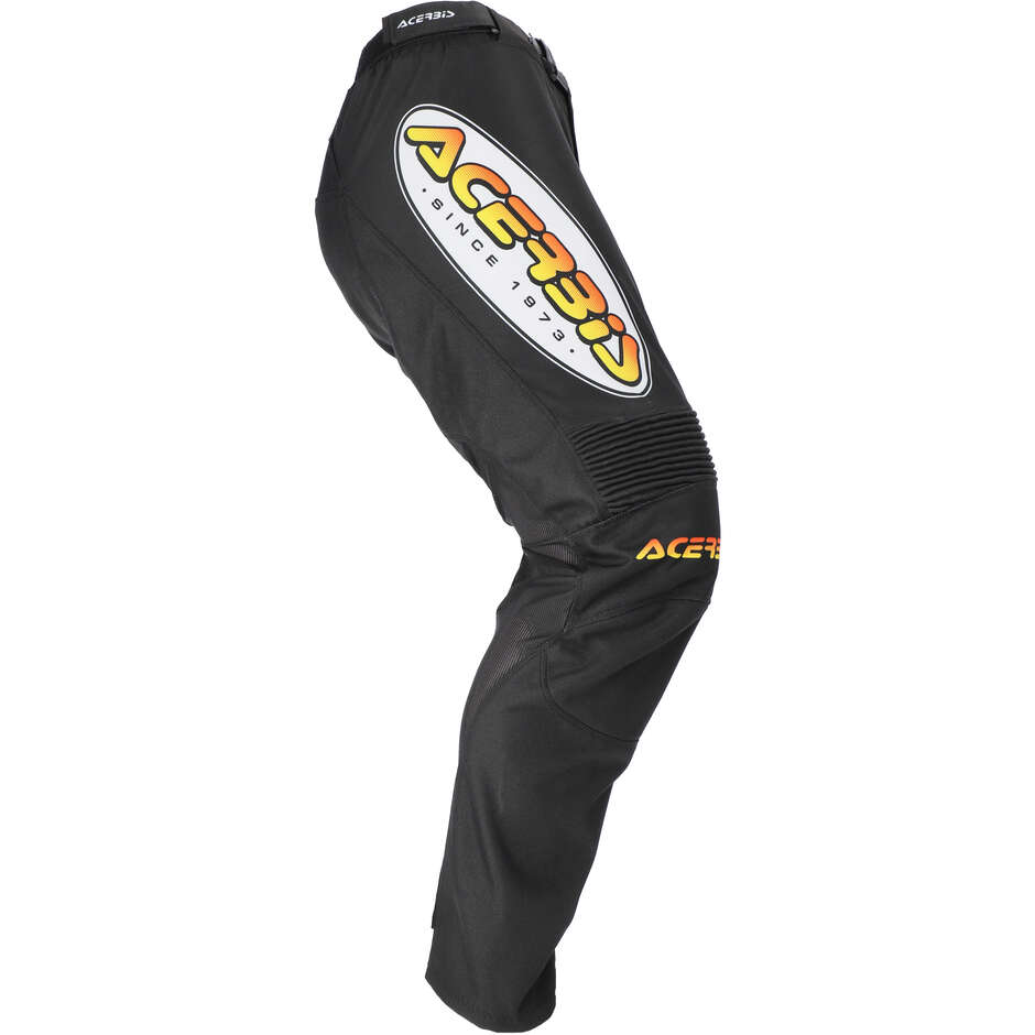 Pantalon de motocross enduro Acerbis MX TRACK INC. Black 2