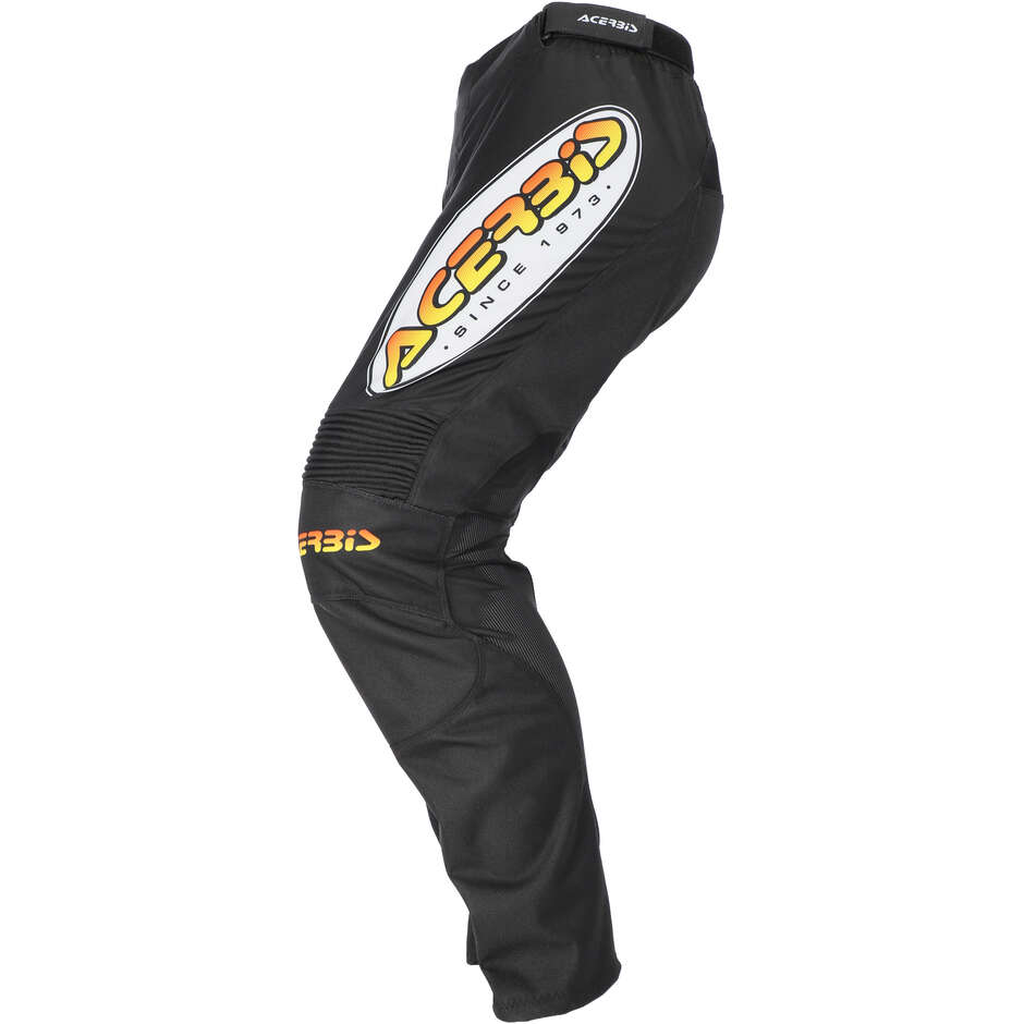 Pantalon de motocross enduro Acerbis MX TRACK INC. Black 2
