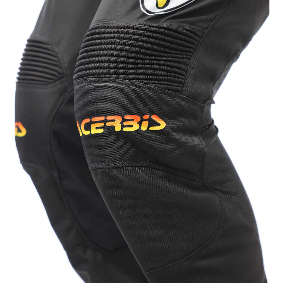 Pantalon de motocross enduro Acerbis MX TRACK INC. Black 2