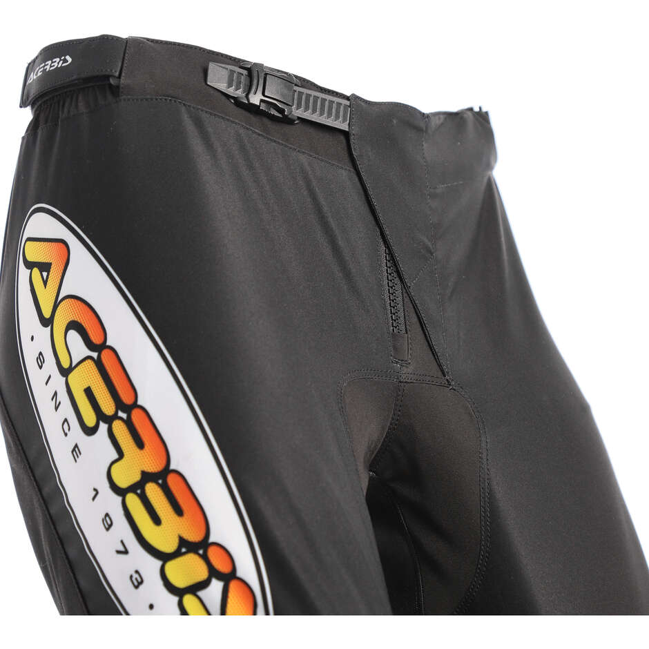 Pantalon de motocross enduro Acerbis MX TRACK INC. Black 2